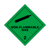 Non Flammable Gas 2 Sign | PVC Safety Signs