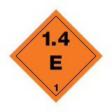 Class 1 Explosives E Sign | PVC Safety Signs