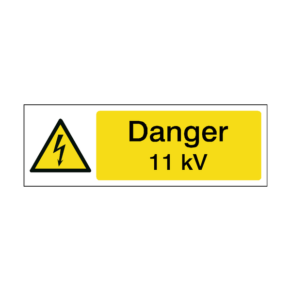 11 kV Safety Sign | PVC Safety Signs