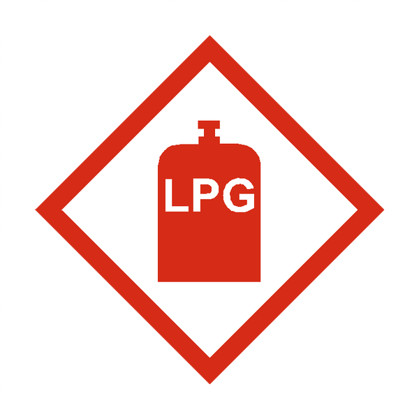 LPG Sign | PVC Safety Signs