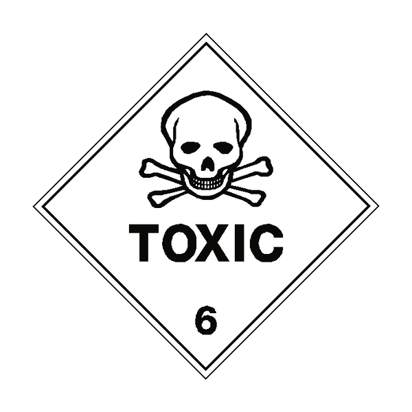 Toxic Sign | PVC Safety Signs