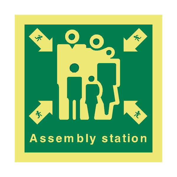 Assembly Station Safety Sign - PVC Safety Signs