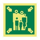 Assembly Station Symbol Sign - PVC Safety Signs