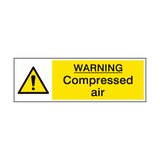 Compressed Air Garage Sign - PVC Safety Signs