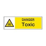 Danger Toxic Hazard Sign - PVC Safety Signs
