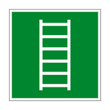 Evacuation Ladder Symbol Sign - PVC Safety Signs