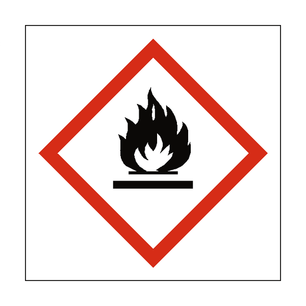 Flammable COSHH Sign - PVC Safety Signs