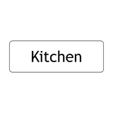 Kitchen Door Sign - PVC Safety Signs