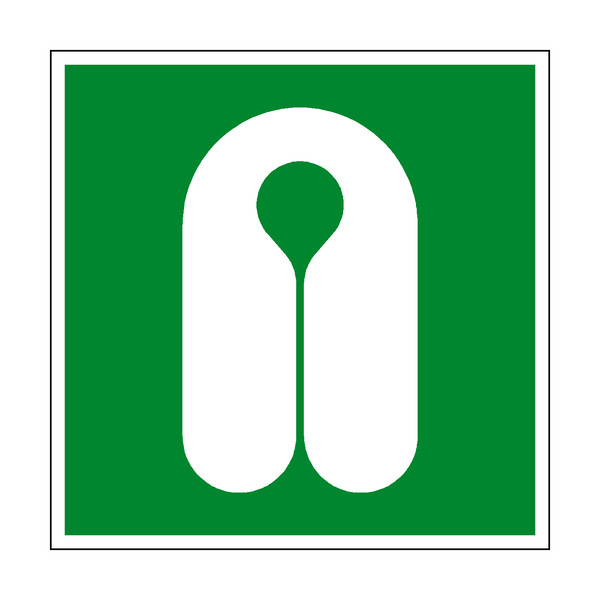 Life Jacket Symbol Sign - PVC Safety Signs