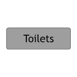 Toilets Door Sign - PVC Safety Signs