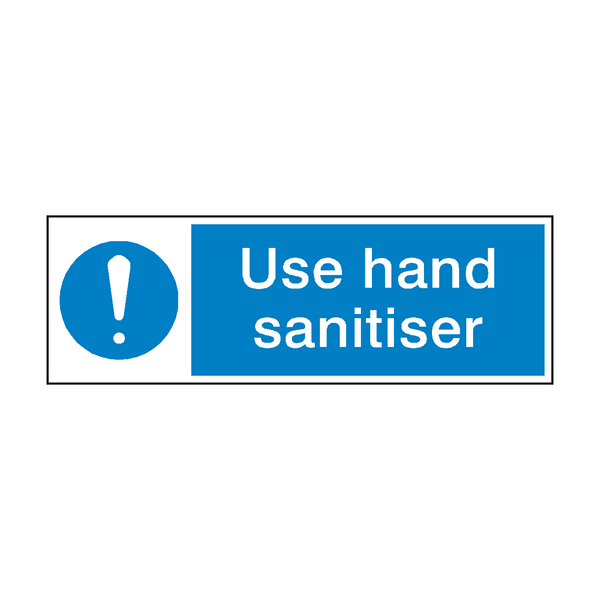 Use Hand Sanitiser Sign - PVC Safety Signs