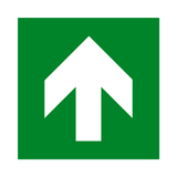 Arrow Up Sign - PVC Safety Signs
