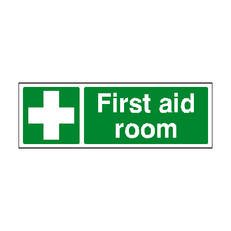 First Aid Room Sign - PVC Safety Signs