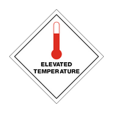 Elevated Temperature Sign | PVC Safety Signs