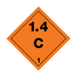 Class 1 Explosives C Sign | PVC Safety Signs