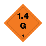 Class 1 Explosives G Sign | PVC Safety Signs