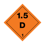 Class 1 Explosives D Sign | PVC Safety Signs