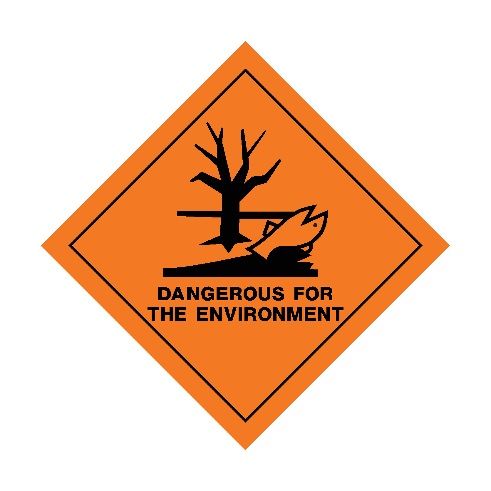 Dangerous For The Environment Sign | PVC Safety Signs