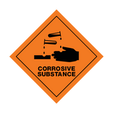 Corrosive Substance Sign | PVC Safety Signs