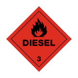 Diesel 3 Sign | PVC Safety Signs