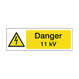 11 kV Safety Sign | PVC Safety Signs