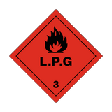 LPG 3 Sign | PVC Safety Signs