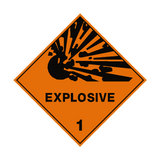 Explosive Sign | PVC Safety Signs