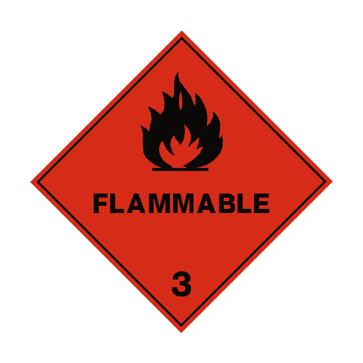 Flammable Sign | PVC Safety Signs