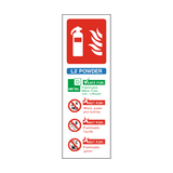 L2 Fire Extinguisher Sign | PVC Safety Signs