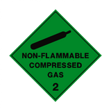 Non Flammable Compressed Gas Sign | PVC Safety Signs