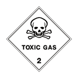 Toxic Gas Sign | PVC Safety Signs