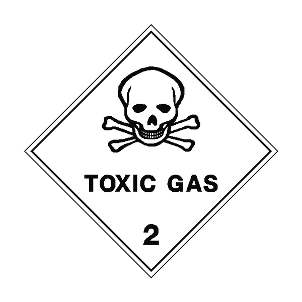 Toxic Gas Sign | PVC Safety Signs