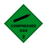 Compressed Gas Sign | PVC Safety Signs