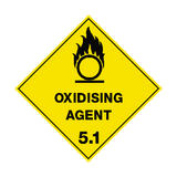 Oxidising Agent Sign | PVC Safety Signs