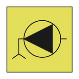 BILGE PUMP IMO SAFETY SIGN - PVC Safety Signs