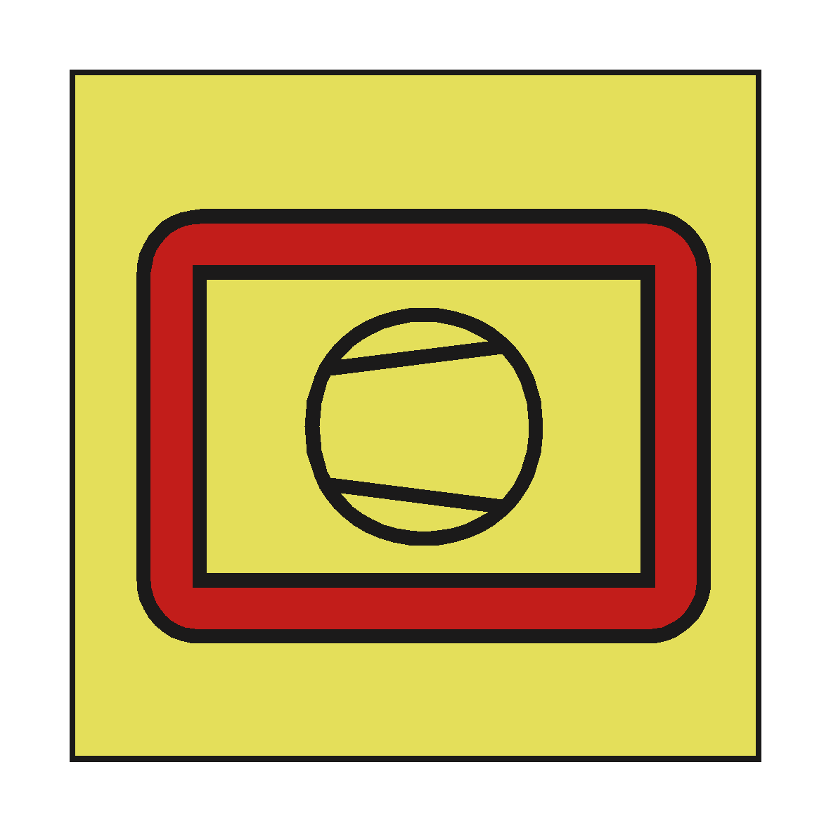 BREATHING AIR COMPRESSOR IMO SIGN | PVC Safety Signs