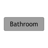 Bathroom Door Sign - PVC Safety Signs