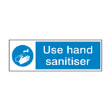 Use Hand Sanitiser Safety Sign - PVC Safety Signs