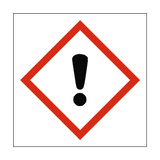 Caution COSHH Sign - PVC Safety Signs