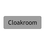 Cloakroom Door Sign - PVC Safety Signs
