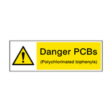 Danger PCB Hazard Sign - PVC Safety Signs