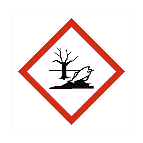 Dangerous To The Environment COSHH Sign - PVC Safety Signs