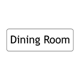Dining Room Door Sign - PVC Safety Signs