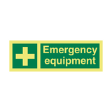 Emergency Equipment IMO Sign - PVC Safety Signs