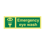 Emergency Eye Wash IMO Sign - PVC Safety Signs