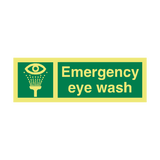 Emergency Eye Wash IMO Sign - PVC Safety Signs
