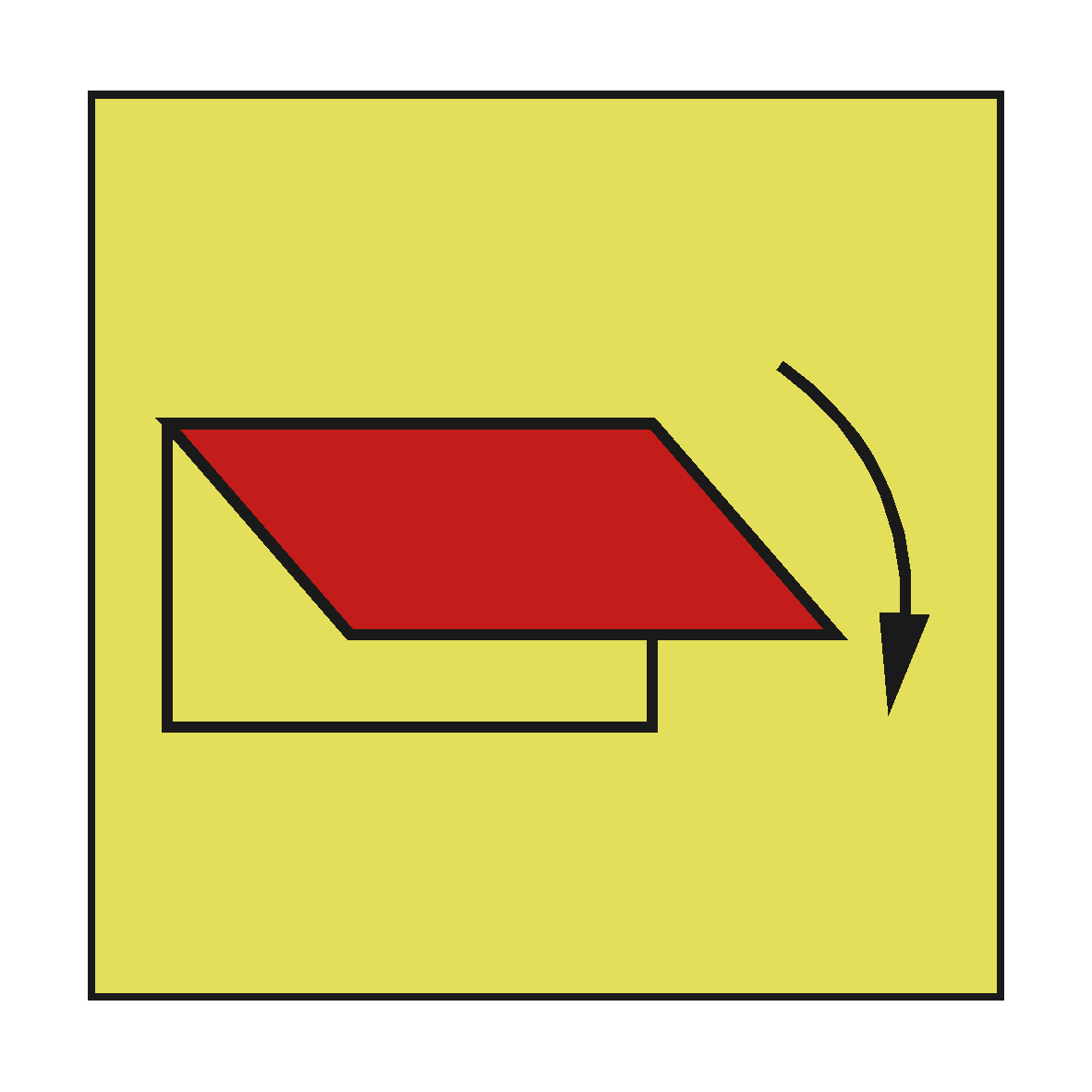 EXTERIOR VENTILATION INLET OR OUTLET Sign for Marine Safety