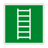 Evacuation Ladder Symbol Sign - PVC Safety Signs