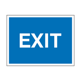 Exit Traffic Sign - PVC Safety Signs