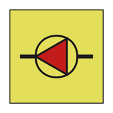 FIRE PUMP SAFETY SIGN - PVC Safety Signs